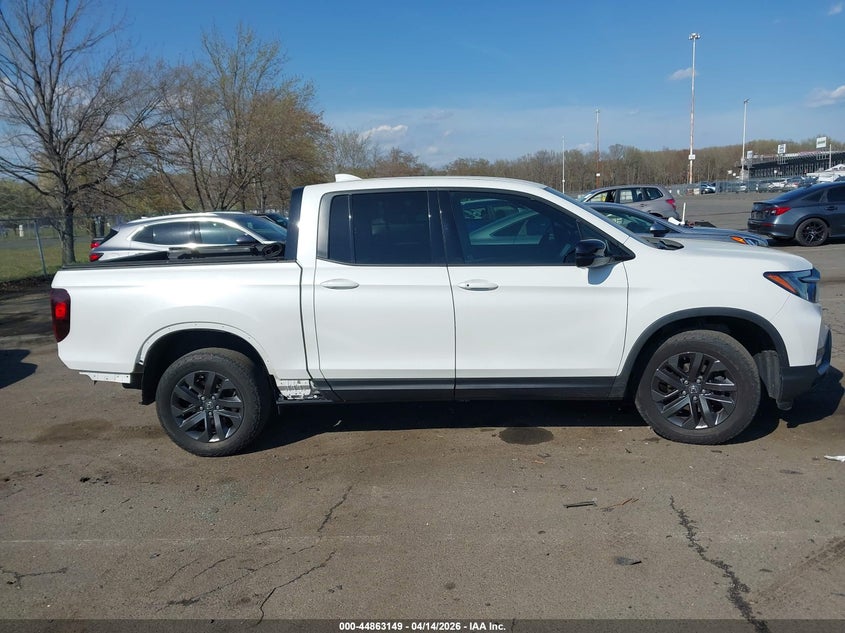 2022 Honda Ridgeline Sport VIN: 5FPYK3F16NB013396 Lot: 44863149