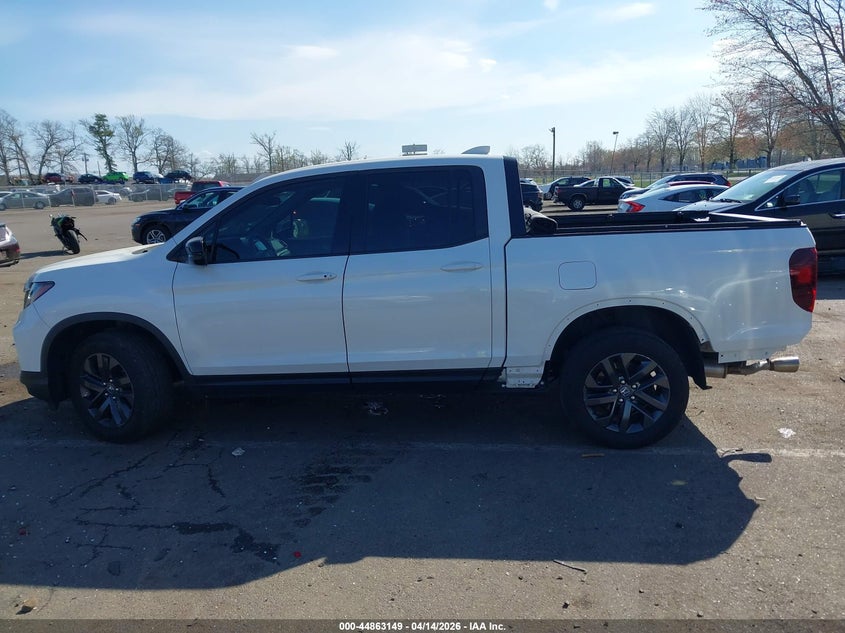 2022 Honda Ridgeline Sport VIN: 5FPYK3F16NB013396 Lot: 44863149