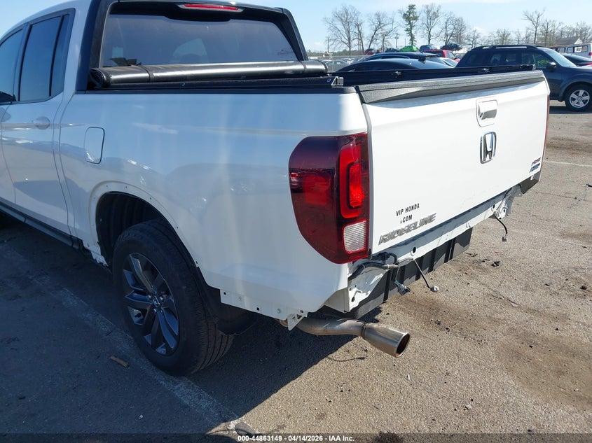 2022 Honda Ridgeline Sport VIN: 5FPYK3F16NB013396 Lot: 44863149