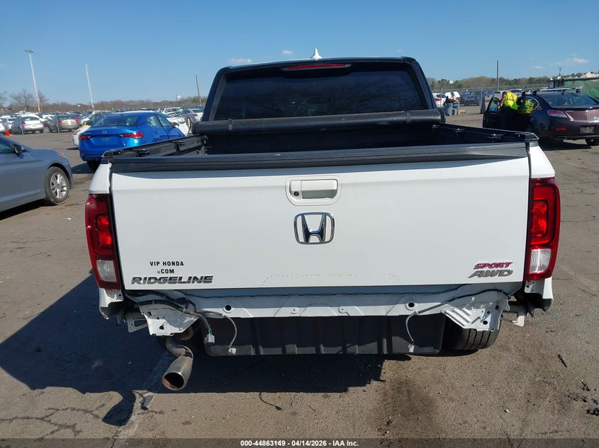2022 Honda Ridgeline Sport VIN: 5FPYK3F16NB013396 Lot: 44863149