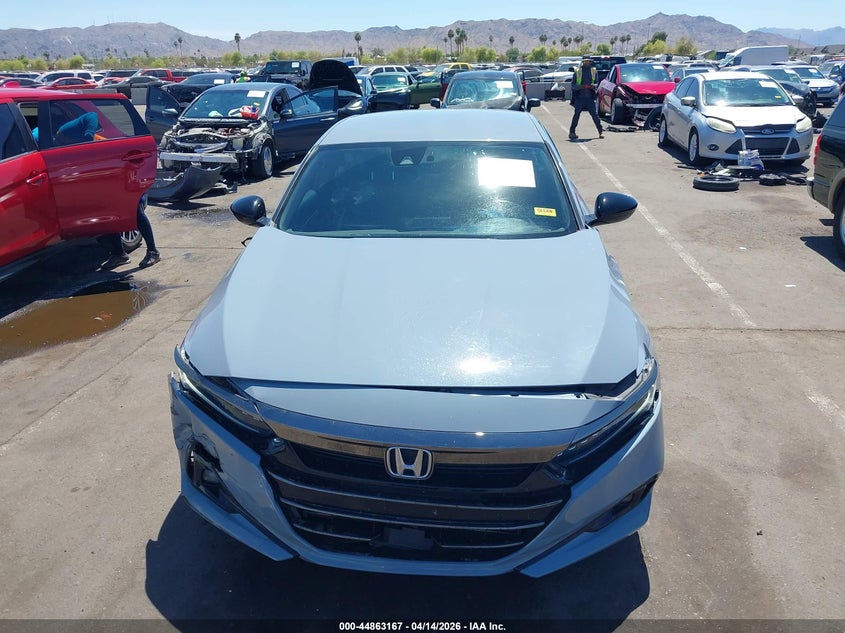 2022 Honda Accord Sport VIN: 1HGCV1F34NA013570 Lot: 44863167