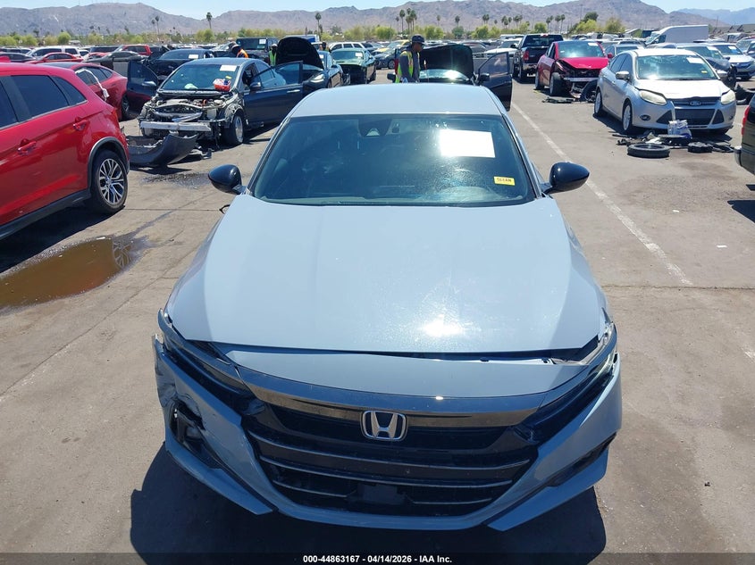 2022 Honda Accord Sport VIN: 1HGCV1F34NA013570 Lot: 44863167
