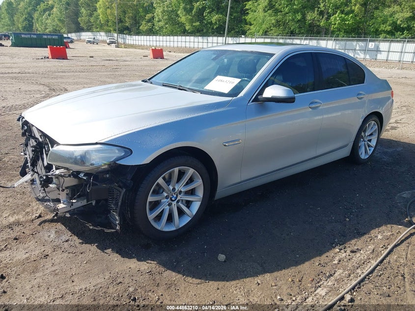 2015 BMW 5er 3.0 535I silver Lot 111044863210 Vin WBA5B1C58FD919076