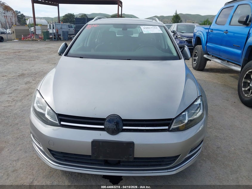 2017 Volkswagen Golf Sportwagen Tsi S/Tsi Se/Tsi Sel VIN: 3VWC17AUXHM511239 Lot: 44863216