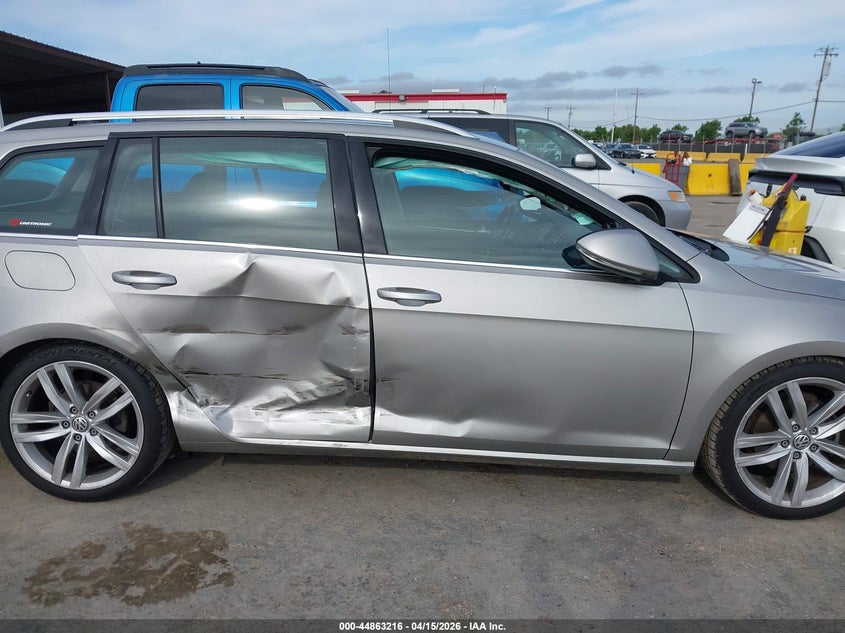 2017 Volkswagen Golf Sportwagen Tsi S/Tsi Se/Tsi Sel VIN: 3VWC17AUXHM511239 Lot: 44863216