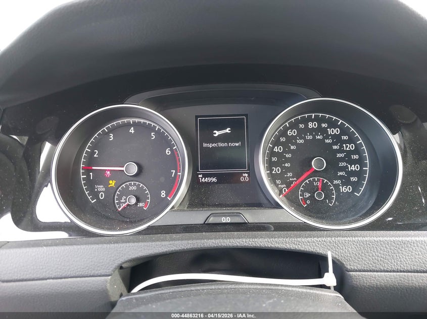 2017 Volkswagen Golf Sportwagen Tsi S/Tsi Se/Tsi Sel VIN: 3VWC17AUXHM511239 Lot: 44863216