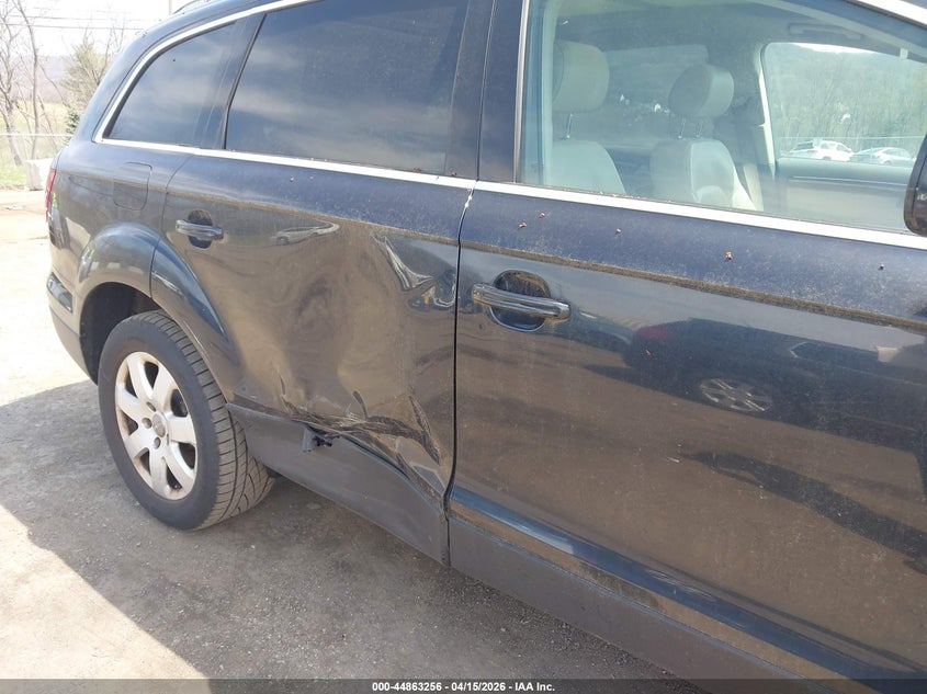 2007 Audi Q7 3.6 Premium VIN: WA1BY74L47D065333 Lot: 44863256