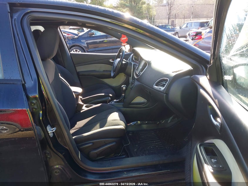 2015 Dodge Dart 2.4 Sxt black Lot 111044863278 Vin 1C3CDFBB0FD126576