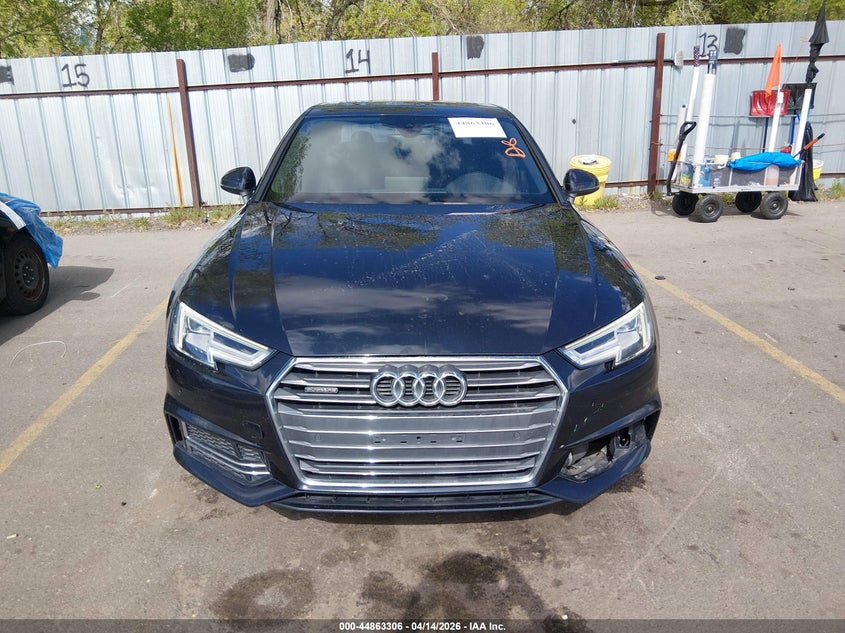 2017 Audi A4 2.0T Premium VIN: WAUENAF41HN018705 Lot: 44863306