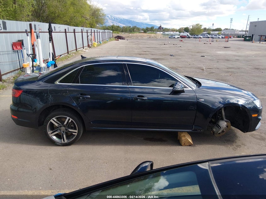 2017 Audi A4 2.0T Premium VIN: WAUENAF41HN018705 Lot: 44863306