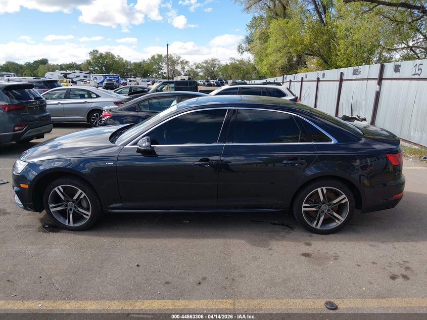 2017 Audi A4 2.0T Premium VIN: WAUENAF41HN018705 Lot: 44863306