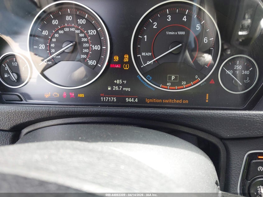 2017 BMW 330I VIN: WBA8B9G50HNU49970 Lot: 44863309