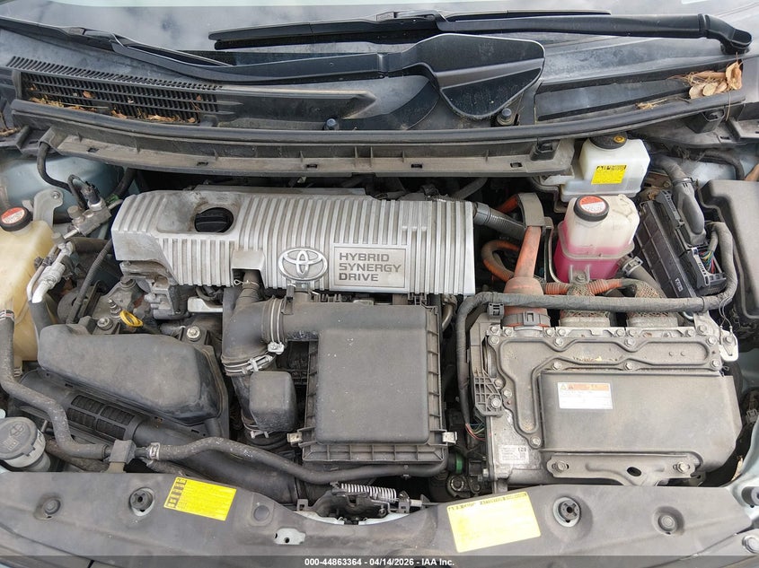 2014 Toyota Prius Five VIN: JTDKN3DU1E1829573 Lot: 44863364