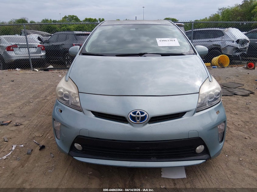 2014 Toyota Prius Five VIN: JTDKN3DU1E1829573 Lot: 44863364