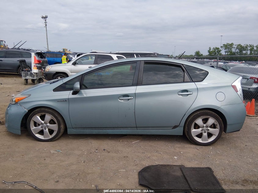 2014 Toyota Prius Five VIN: JTDKN3DU1E1829573 Lot: 44863364