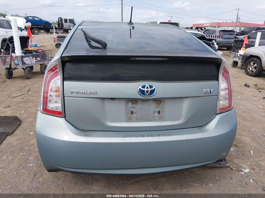 2014 Toyota Prius Five VIN: JTDKN3DU1E1829573 Lot: 44863364