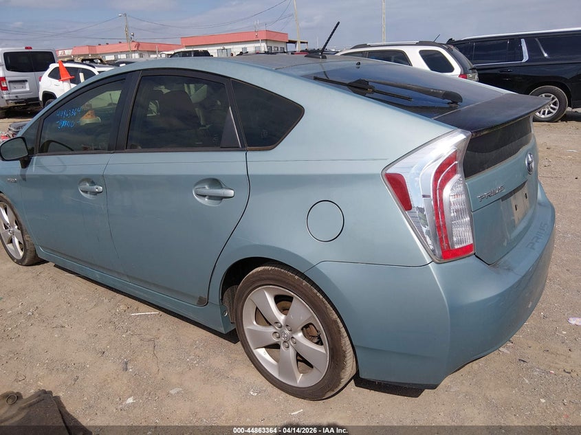 2014 Toyota Prius Five VIN: JTDKN3DU1E1829573 Lot: 44863364