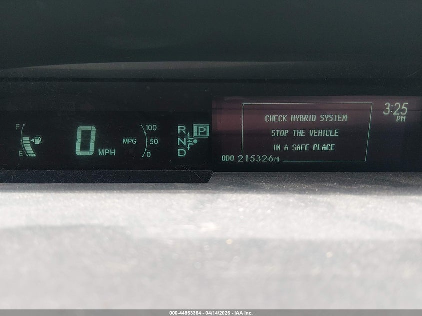 2014 Toyota Prius Five VIN: JTDKN3DU1E1829573 Lot: 44863364