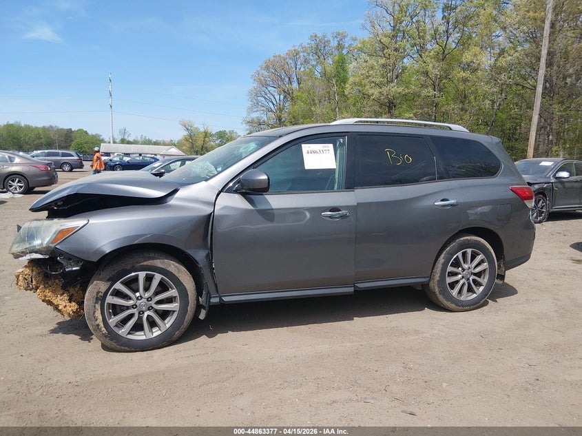 2015 NISSAN PATHFINDER SPORT UTILITY VEHICLE 3.5L V-6 DOHC, VVT, 260HP
