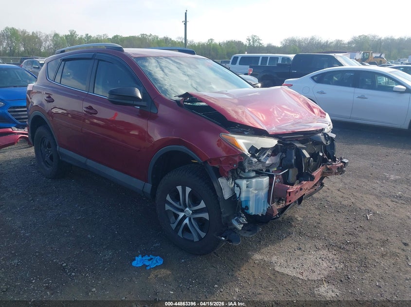 2018 Toyota Rav4 Le VIN: 2T3BFREV0JW830281 Lot: 44863396