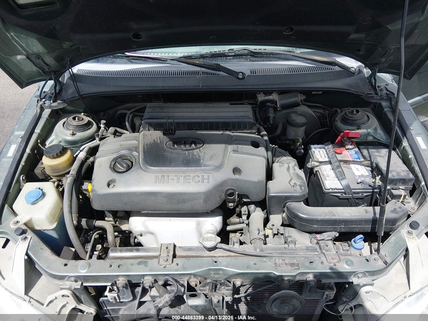 2001 Kia Rio VIN: KNADC123516071695 Lot: 44863399