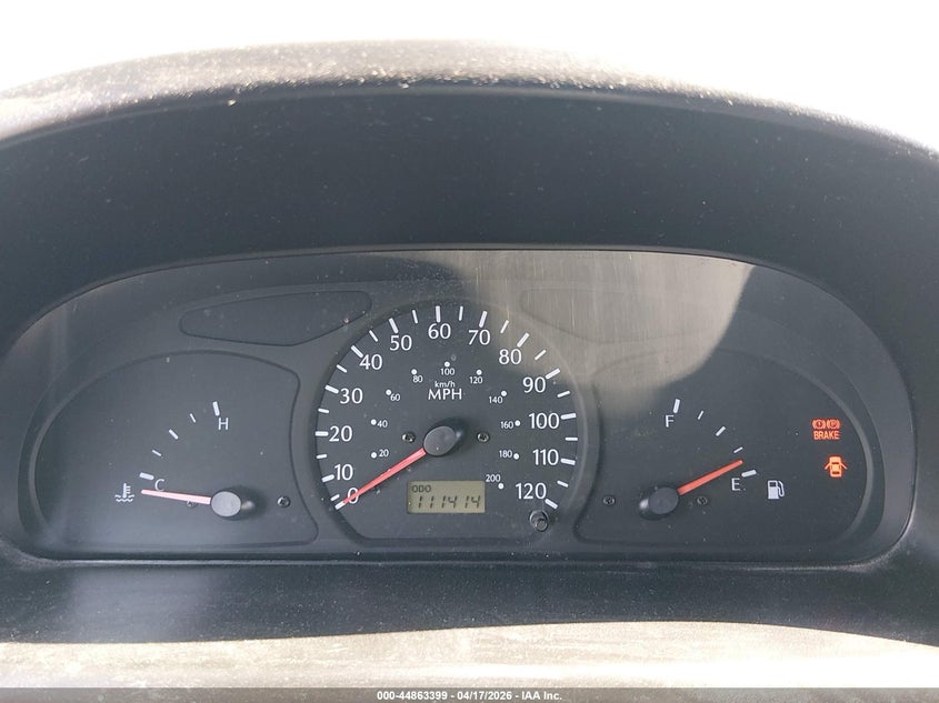 2001 Kia Rio VIN: KNADC123516071695 Lot: 44863399