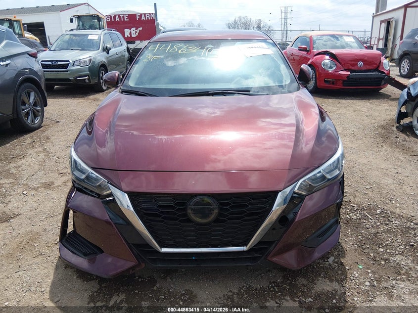 2021 Nissan Sentra Sv Xtronic Cvt VIN: 3N1AB8CVXMY326553 Lot: 44863415