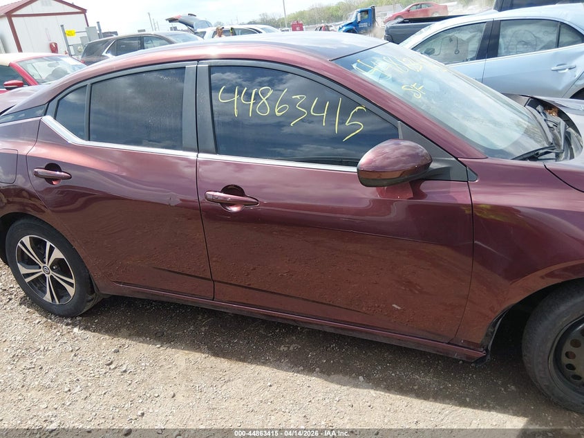 2021 Nissan Sentra Sv Xtronic Cvt VIN: 3N1AB8CVXMY326553 Lot: 44863415