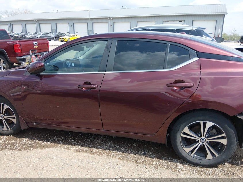 2021 Nissan Sentra Sv Xtronic Cvt VIN: 3N1AB8CVXMY326553 Lot: 44863415