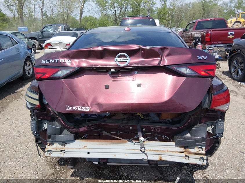 2021 Nissan Sentra Sv Xtronic Cvt VIN: 3N1AB8CVXMY326553 Lot: 44863415