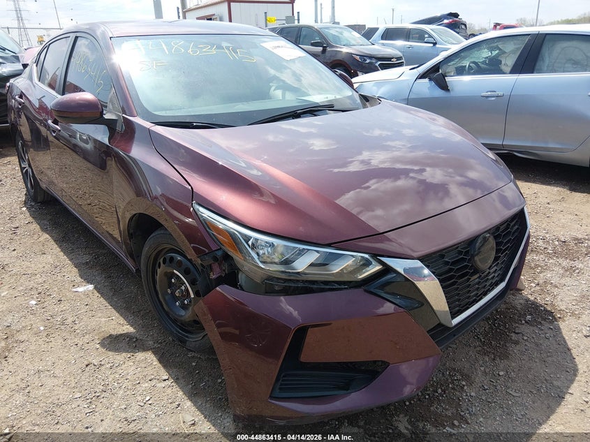 2021 Nissan Sentra Sv Xtronic Cvt VIN: 3N1AB8CVXMY326553 Lot: 44863415
