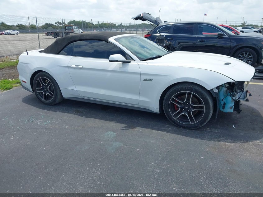 2018 Ford Mustang 2.3 Ecoboost Premium white Lot 111044863456 Vin 1FATP8UHXJ5142647