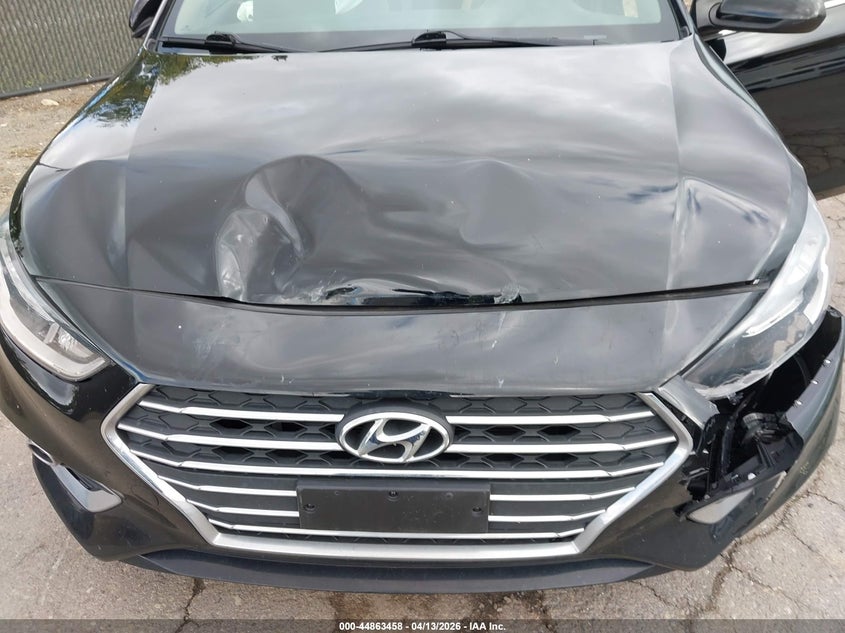 2022 Hyundai Accent Sel VIN: 3KPC24A67NE187401 Lot: 44863458