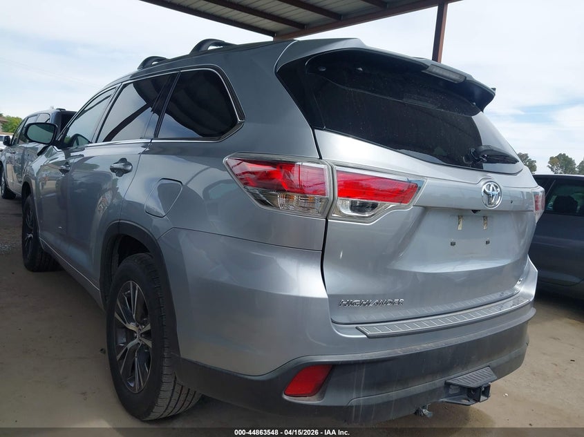 2016 Toyota Highlander Xle V6