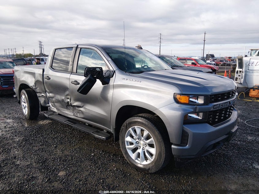 2021 CHEVROLET SILVERADO 1500 4WD  SHORT BED CUSTOM