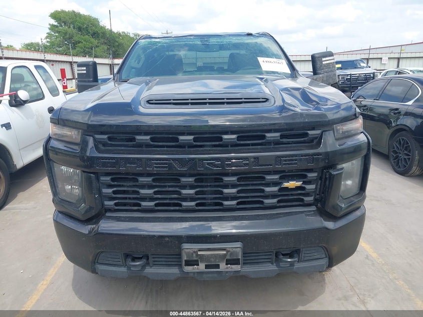 2021 Chevrolet Silverado 2500Hd 4Wd Standard Bed Custom VIN: 1GC4YMEY2MF291684 Lot: 44863567