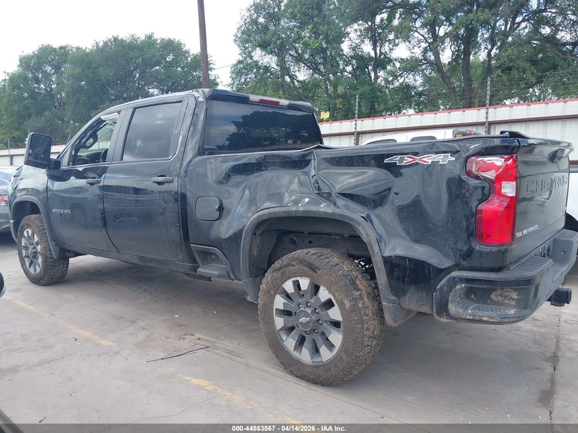 2021 Chevrolet Silverado 2500Hd 4Wd Standard Bed Custom VIN: 1GC4YMEY2MF291684 Lot: 44863567