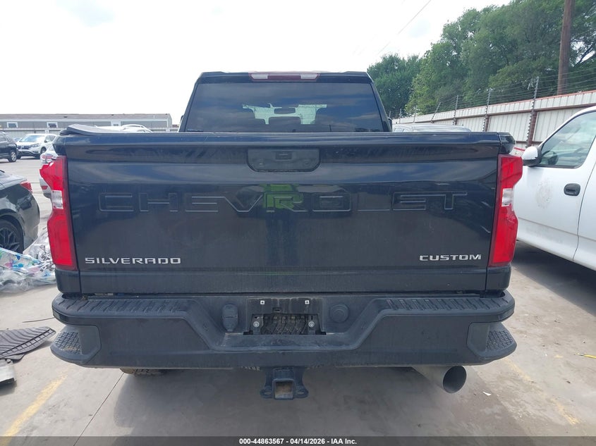 2021 Chevrolet Silverado 2500Hd 4Wd Standard Bed Custom VIN: 1GC4YMEY2MF291684 Lot: 44863567