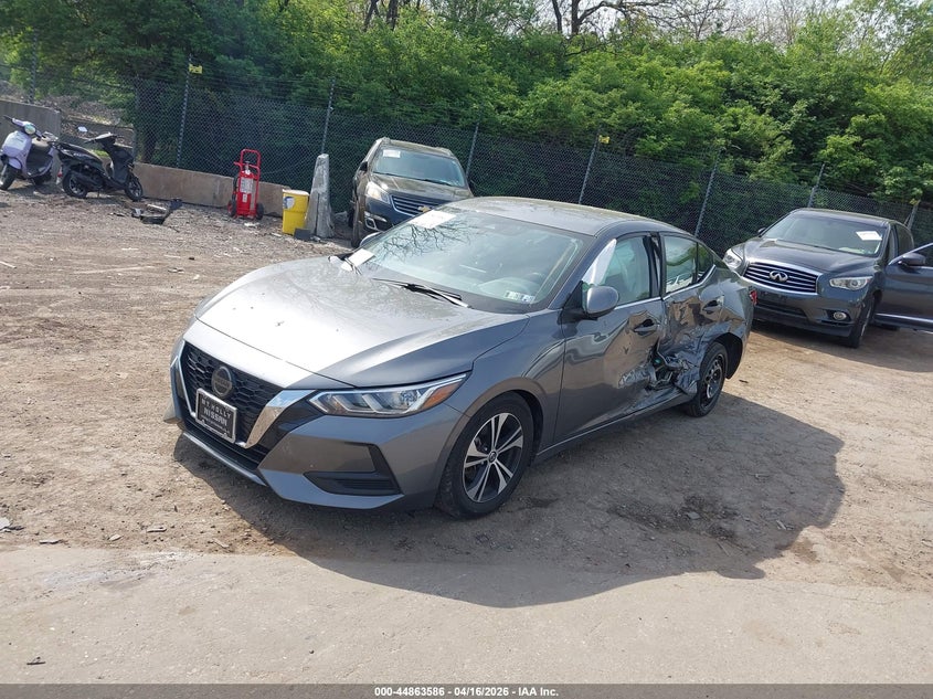 2022 Nissan Sentra Sv Xtronic Cvt