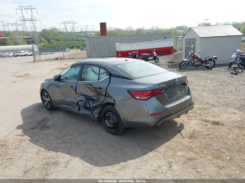 2022 Nissan Sentra Sv Xtronic Cvt