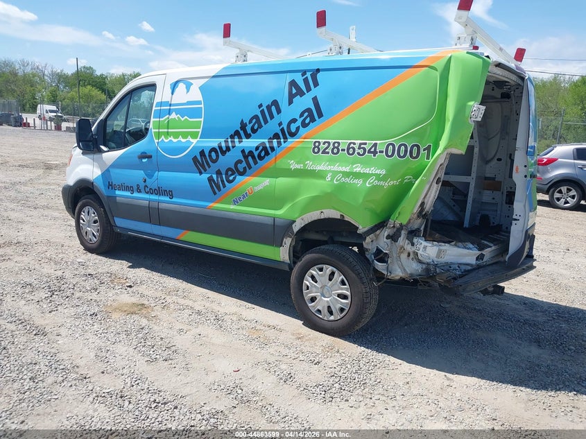 2018 Ford Transit 3.7 -250 white Lot 111044863599 Vin 1FTYR1ZM5JKA64674