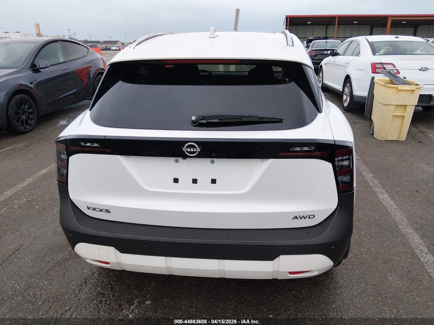 2025 Nissan Kicks Sv Intelligent Awd VIN: 3N8AP6CBXSL430614 Lot: 44863608