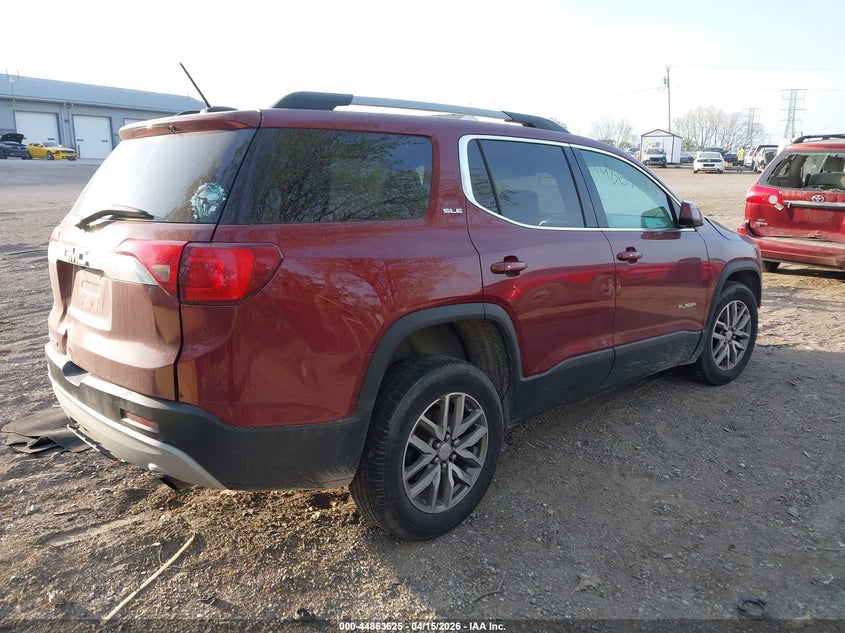 Vin: 1gkknsla8jz156220, lot: 45360936, gmc acadia sle-2 20184