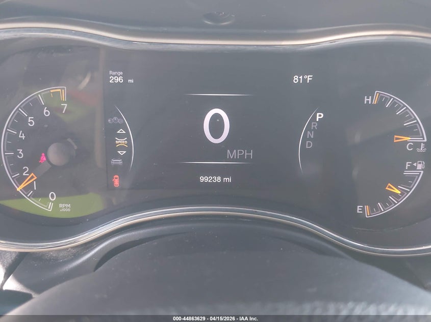 2017 Jeep Grand Cherokee Laredo 4X2 VIN: 1C4RJEAG7HC663833 Lot: 44863629