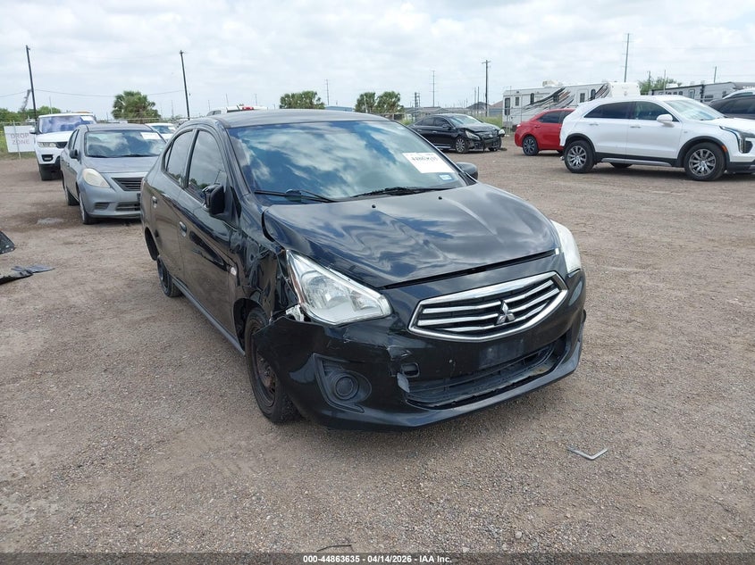 2019 Mitsubishi Mirage G4 Es VIN: ML32F3FJ9KHF16845 Lot: 44863635