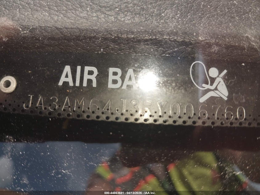 1994 Mitsubishi 3000 Gt Sl VIN: JA3AM64J3RY006760 Lot: 44863681