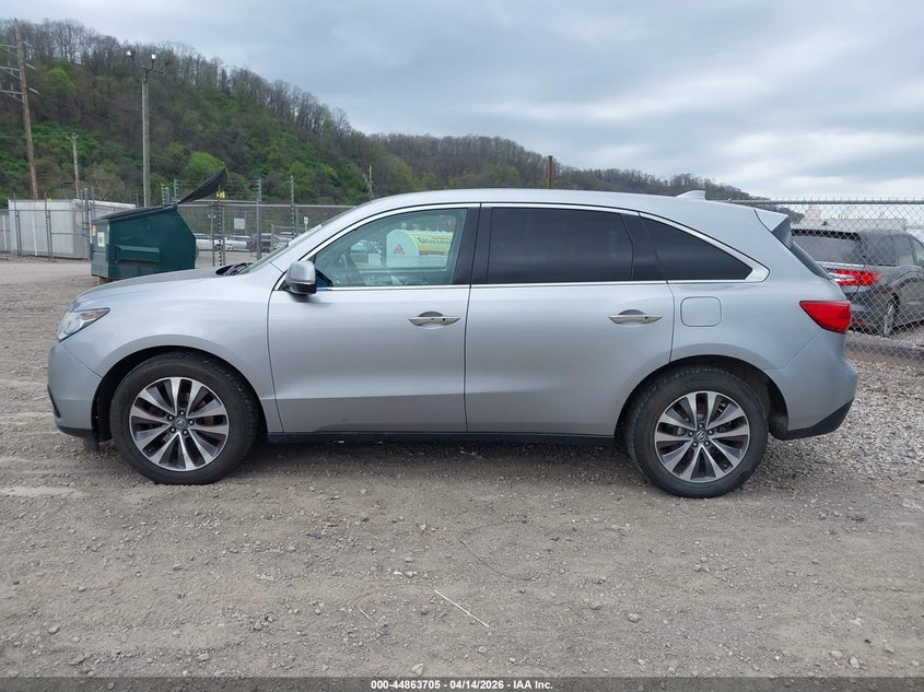 2016 Acura Mdx Technology Acurawatch Plus Packages/Technology Package VIN: 5FRYD4H45GB048786 Lot: 44863705