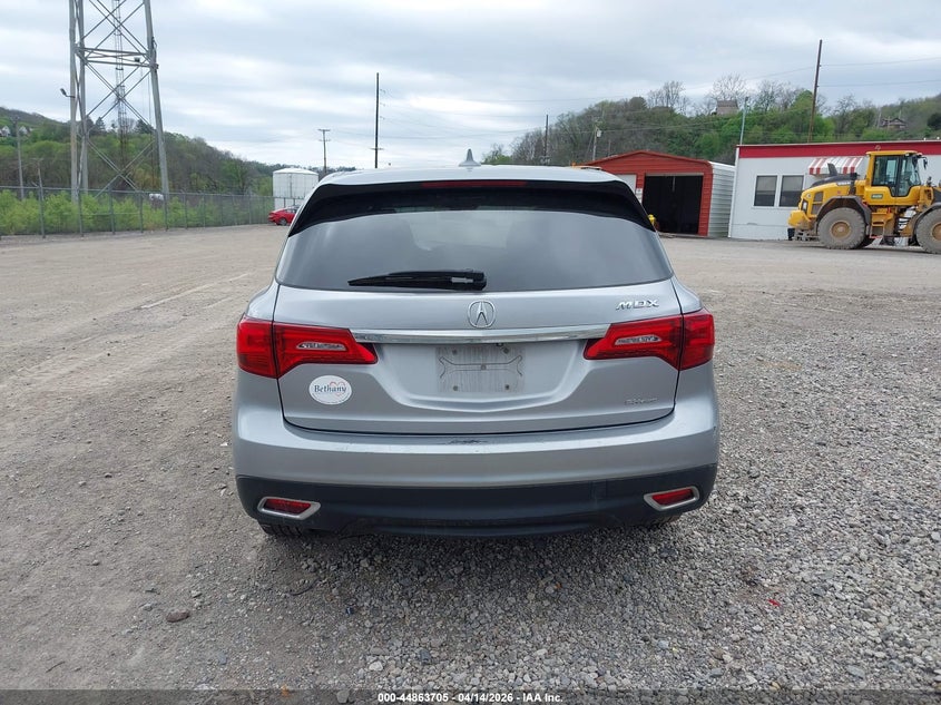 2016 Acura Mdx Technology Acurawatch Plus Packages/Technology Package VIN: 5FRYD4H45GB048786 Lot: 44863705