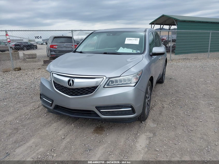 2016 Acura Mdx Technology Acurawatch Plus Packages/Technology Package