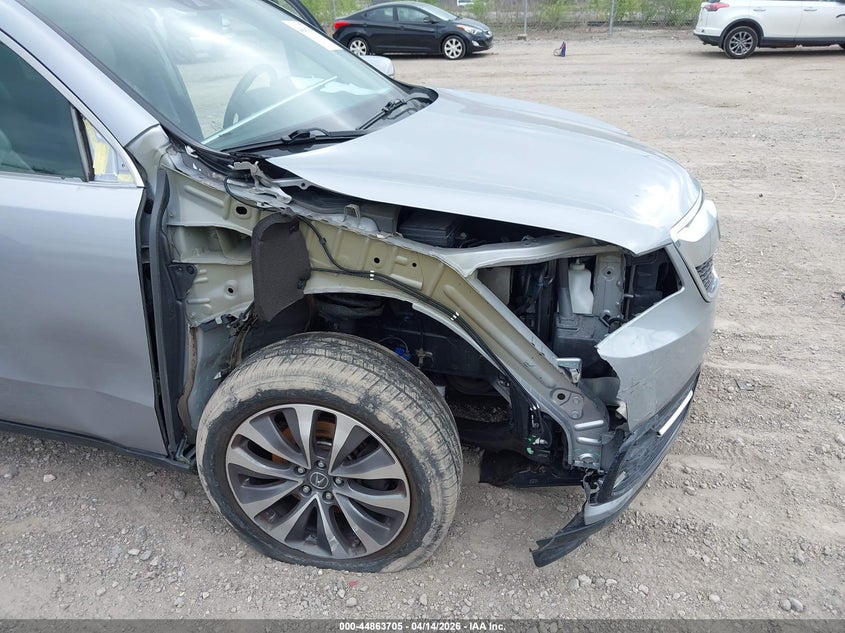 2016 Acura Mdx Technology Acurawatch Plus Packages/Technology Package VIN: 5FRYD4H45GB048786 Lot: 44863705